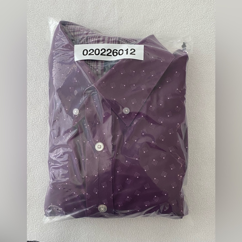 Panhandle Slim Western Shirt Men’s Large Purple Long Sleeve Button Down EUC - Picture 9 of 9